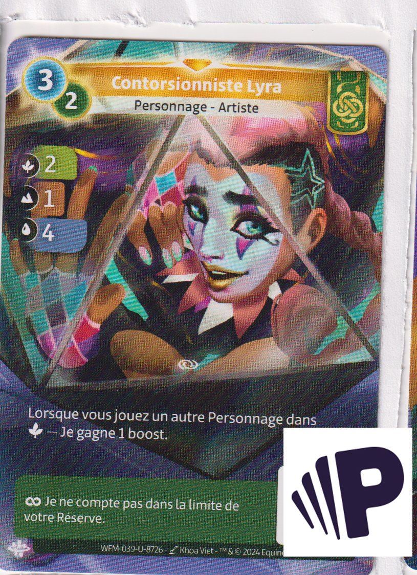 Contorsionniste Lyra - F Muna