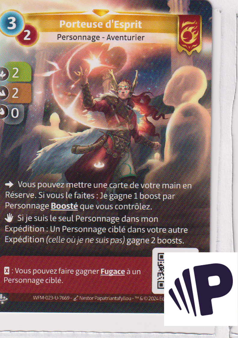 Porteuse d'Esprit - R Bravos