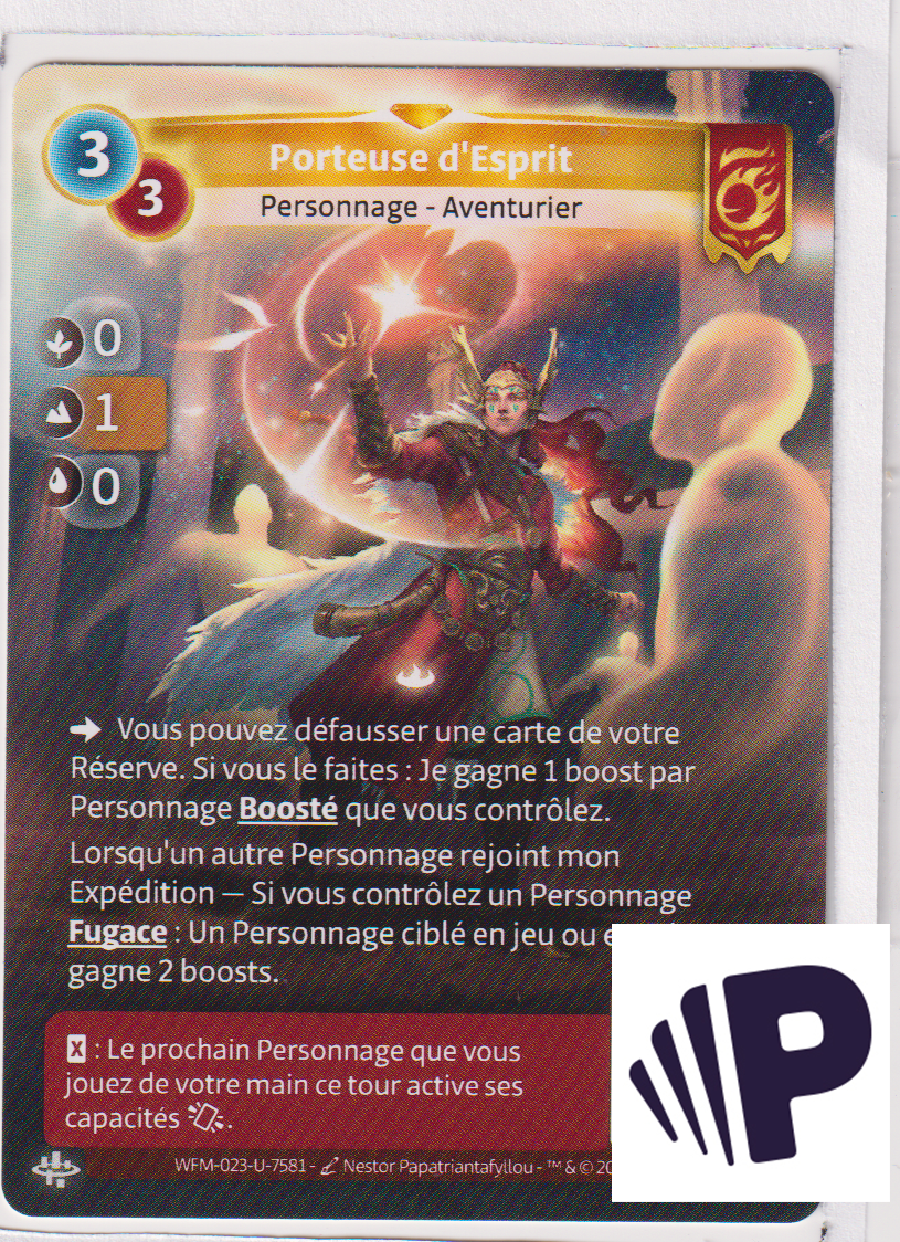 Porteuse d'Esprit - R Bravos