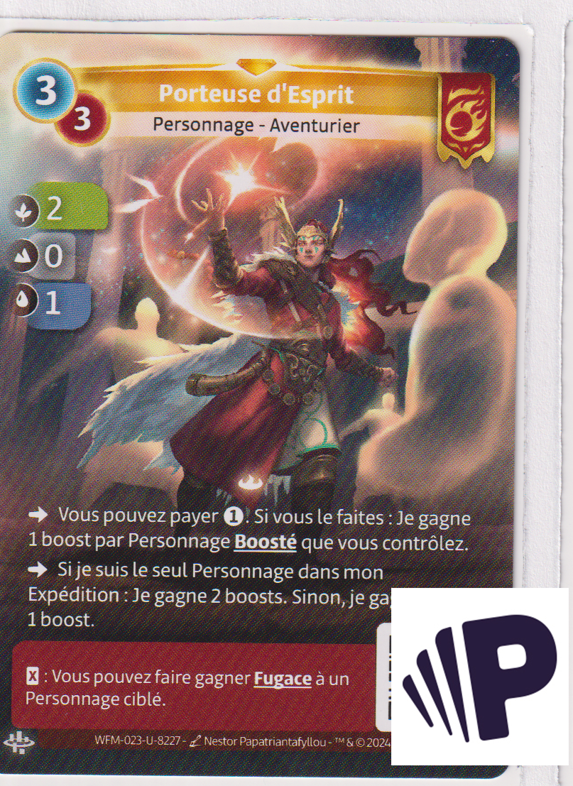 Porteuse d'Esprit - R Bravos