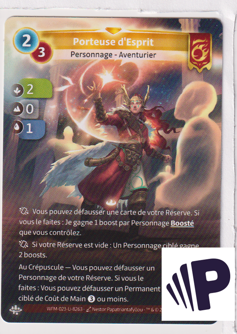 Porteuse d'Esprit - R Bravos