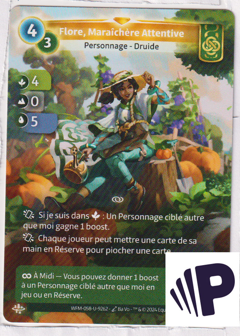 Flore, Maraîchère Attentive - R Muna