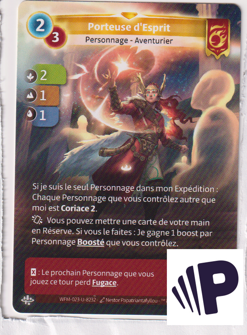 Porteuse d'Esprit - R Bravos