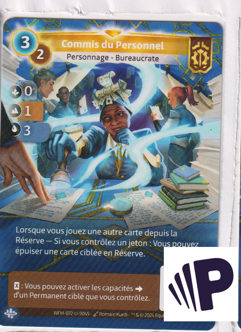 Commis du Personnel - F Axiom