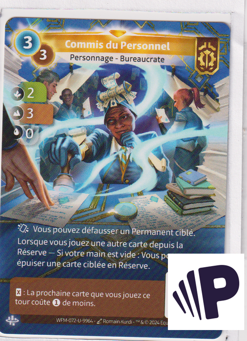 Commis du Personnel - F Axiom