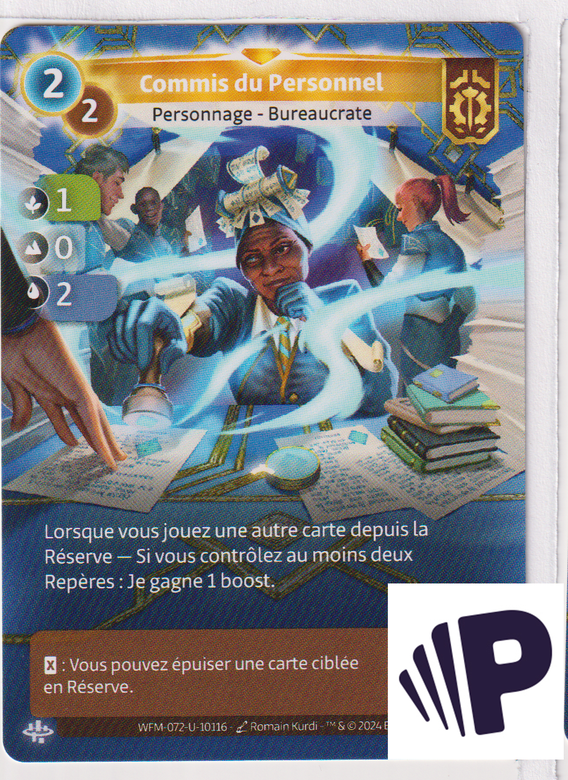 Commis du Personnel - F Axiom