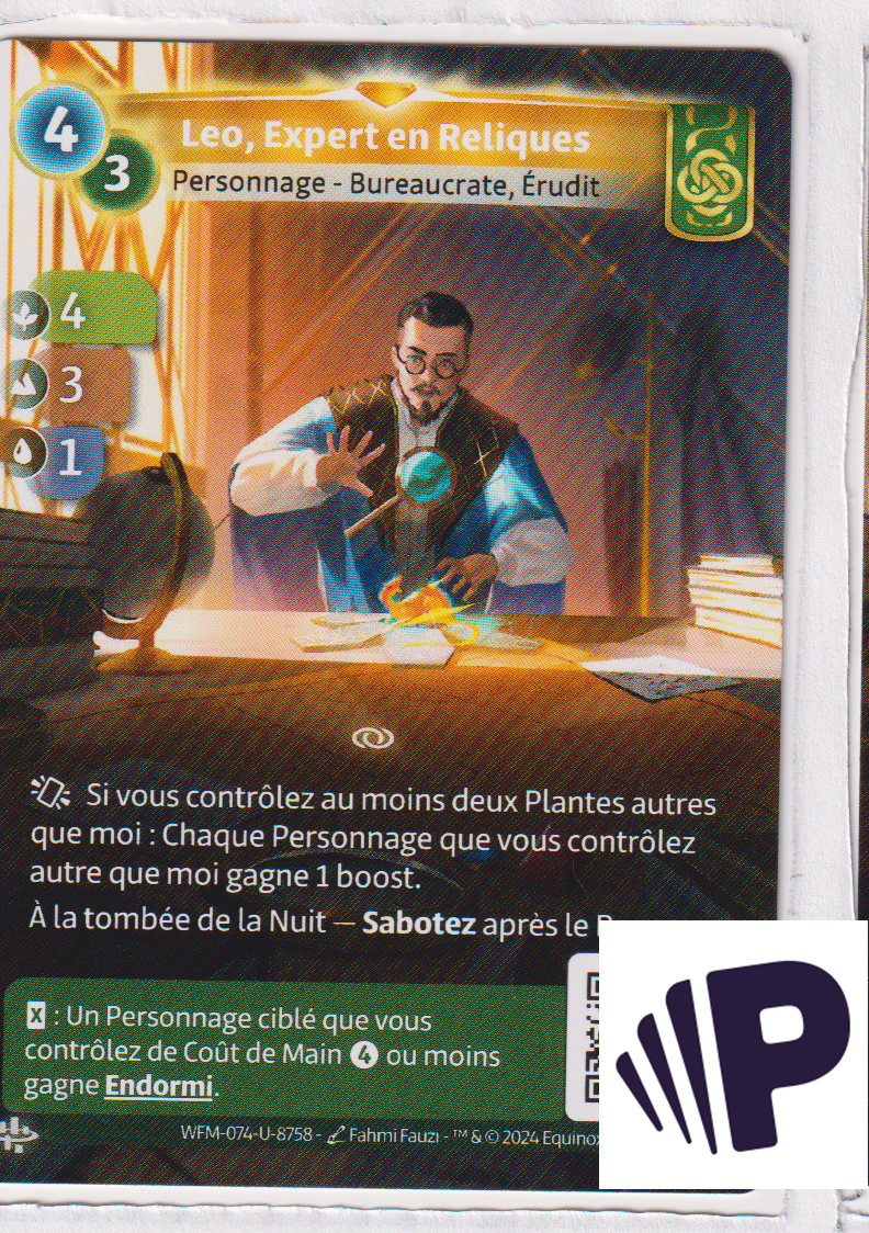 Leo, Expert en Reliques - F Muna