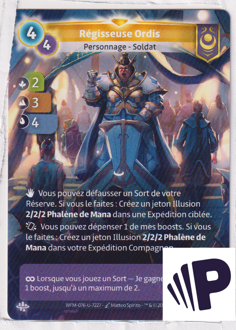 Régisseuse Ordis - F Yzmir