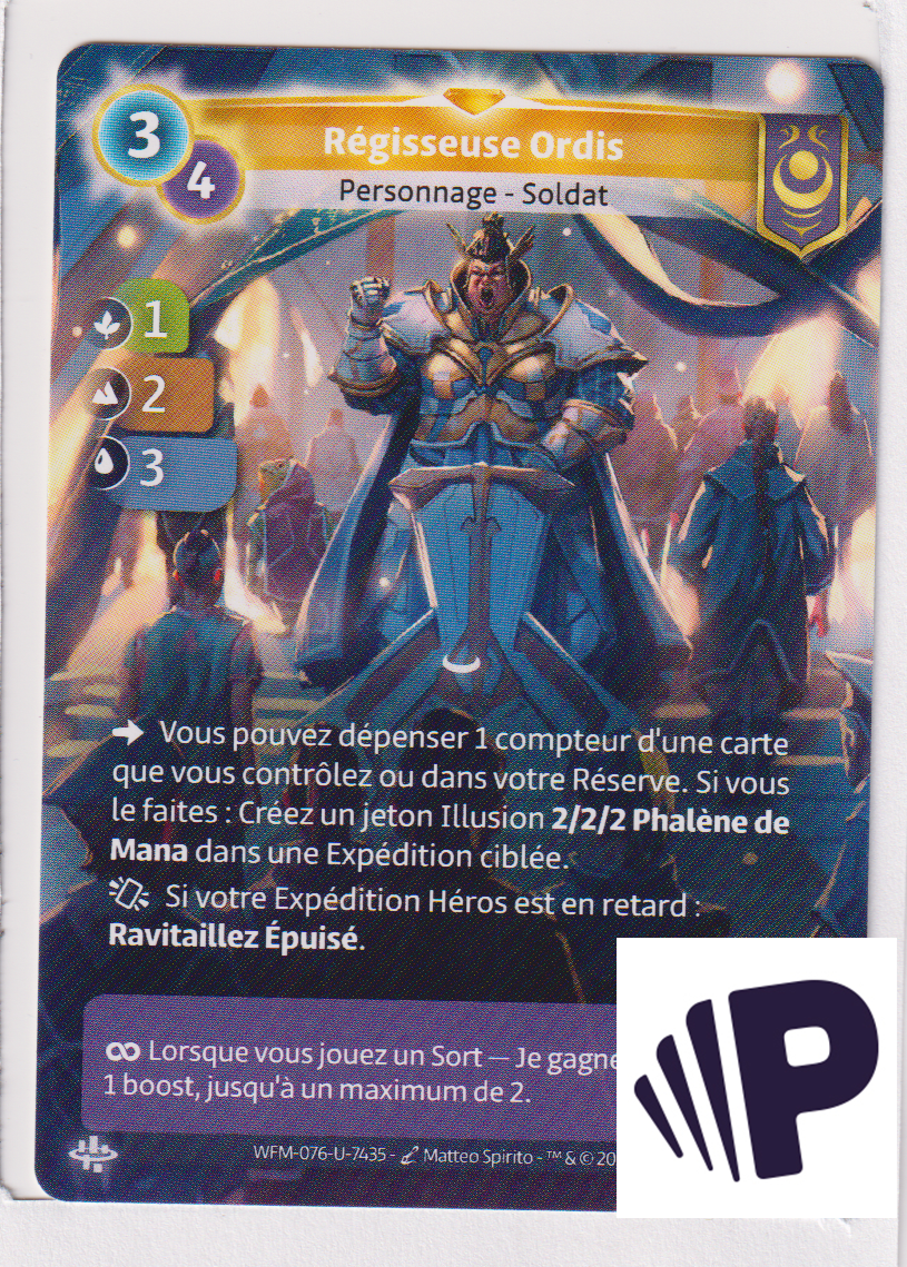 Régisseuse Ordis - F Yzmir