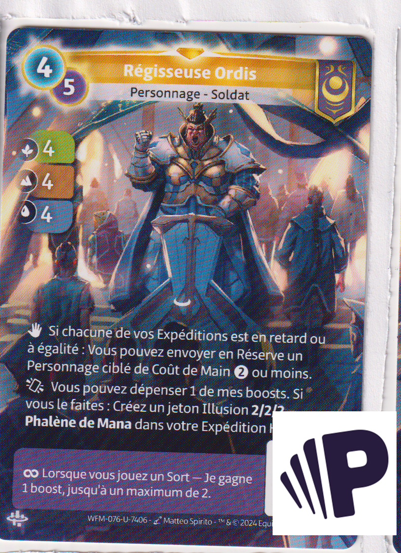 Régisseuse Ordis - F Yzmir