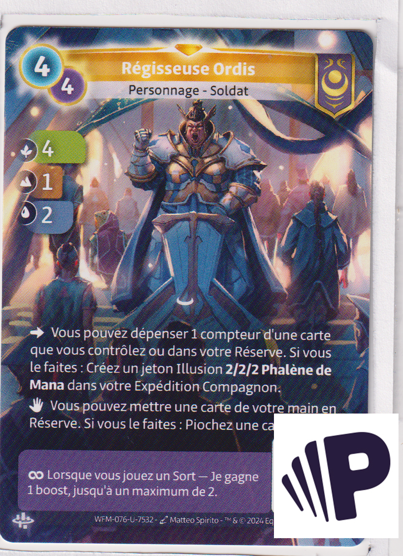 Régisseuse Ordis - F Yzmir