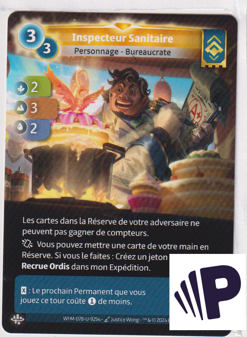 Inspecteur Sanitaire - R Ordis