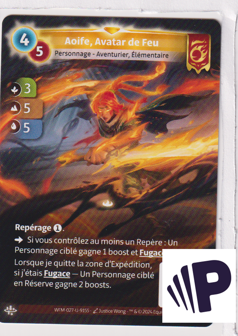 Aoife, Avatar de Feu - R Bravos